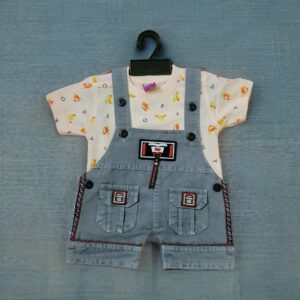 denim cotton jumpsuit for 6-12 months