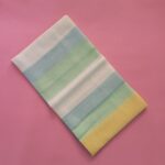 Multi colour organic muslin towel