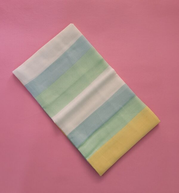 Multi colour organic muslin towel