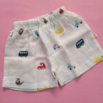 car print shorts