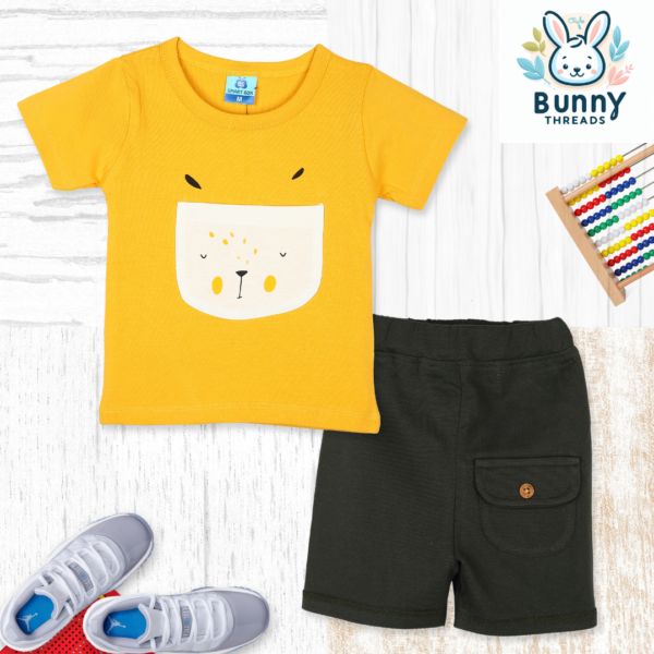 pocket tshirt and shorts set