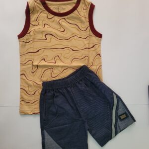 t-shirt with shorts set for babies