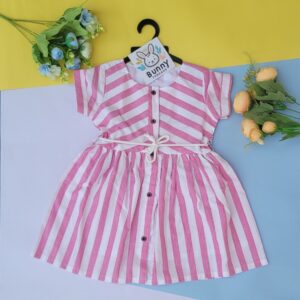 Pink cotton frocks