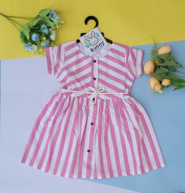 Pink cotton frocks