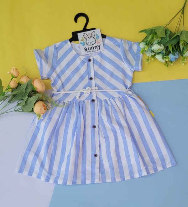 Blue cotton frocks