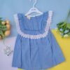 blue cotton frocks