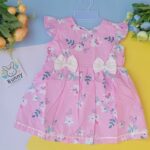 pink frock for babies