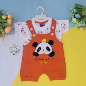 panda printed jumpsuit