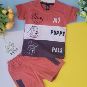 puppy pals tshirt with shorts