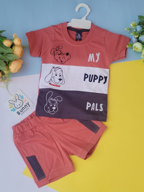 puppy pals tshirt with shorts