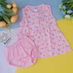 pink frock for babies