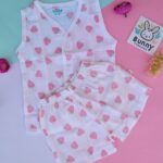 fruit print jabla shorts set