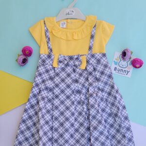 yellow frock for kids