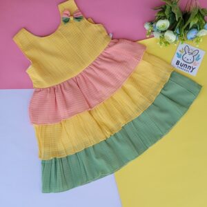 georgette kids frock