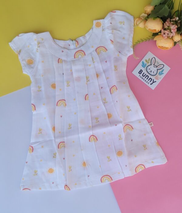 muslin cotton frocks 6-12 months