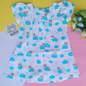 1-2 Year baby girl muslin cotton frocks