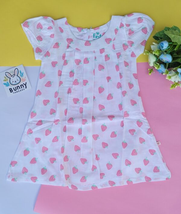 Organic Muslin Frock for Baby Girls