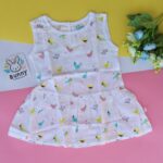 Muslin Cotton frock for baby girl