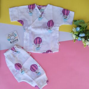 Organic Muslin Cotton co-ord set for babies