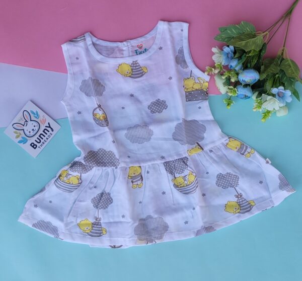 Muslin frocks for girl baby