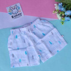 Muslin baby shorts