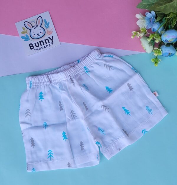 Muslin baby shorts