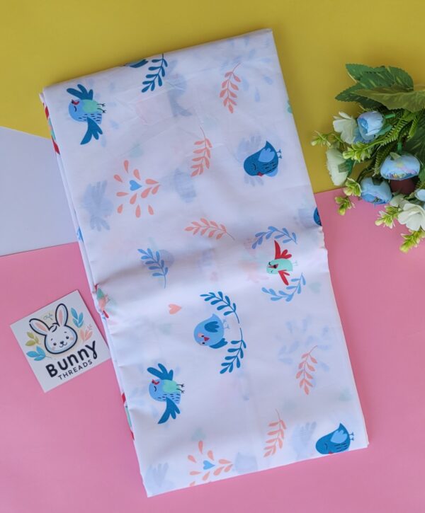 Bird print cradle/jhula for baby