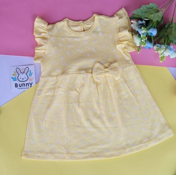 Yellow Cotton frock