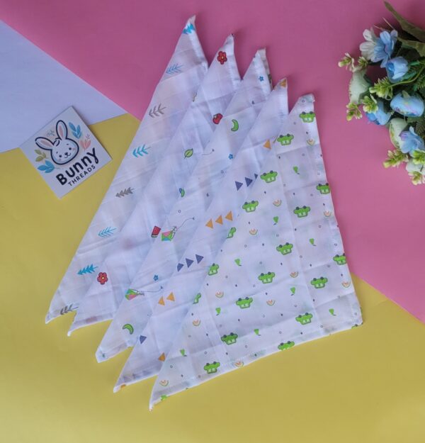 Organic Muslin Wipes/Face towel for Babies