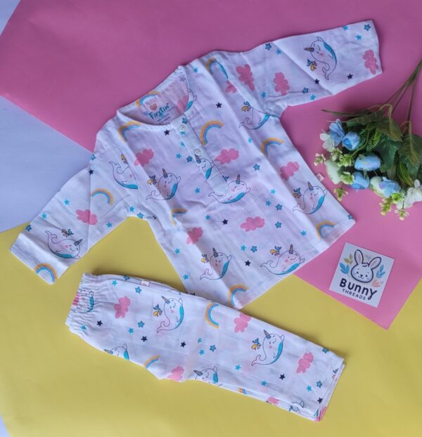 organic muslin cotton pyjama set