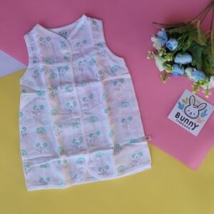 Organic muslin cotton frock