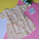 Organic Muslin Cotton Kimono Frock for Babies