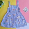 Blue cotton frock