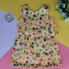 Cotton frock back knot type