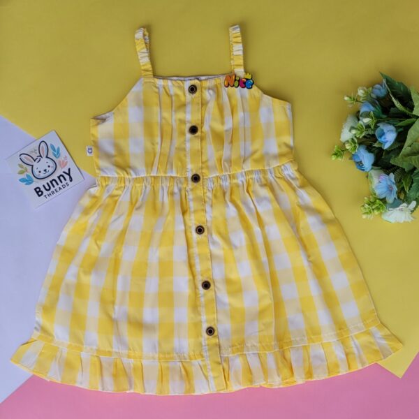 Pure cotton frock for baby girl