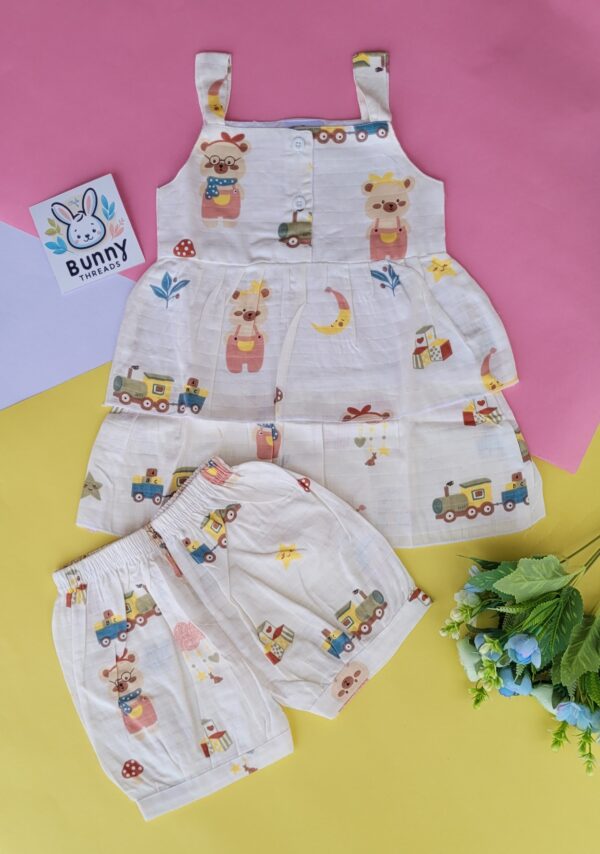 Muslin cotton coord sets for babies