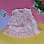 0-6 month muslin cotton frock