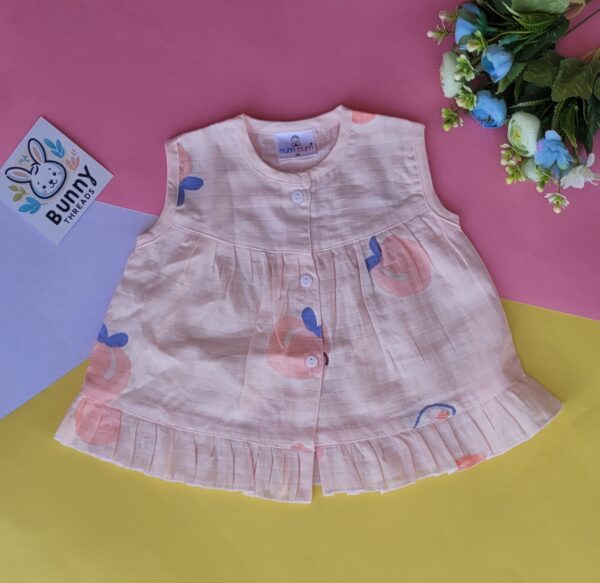 0-6 month muslin cotton frock