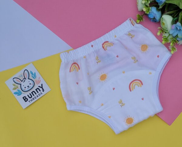 Muslin cotton Padded underwear for babies