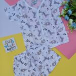 Muslin jabla shorts set for baby