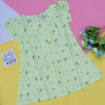 Muslin sleeve Frock for 1-2 Year old baby