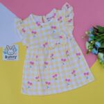 Yellow Cotton Frock