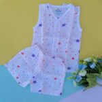 Muslin Jabla shorts set for baby