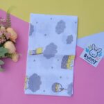 Organic muslin cotton baby towel