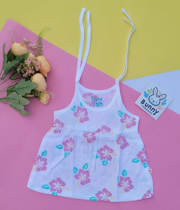 Muslin cotton frock for baby