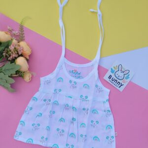 Muslin frock for baby girl