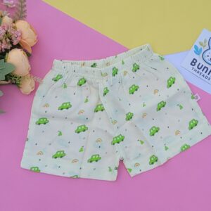 Organic cotton shorts for babies