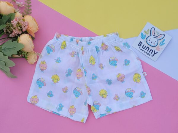 Muslin cotton shorts for baby