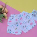 Organic muslin cotton shorts for babies