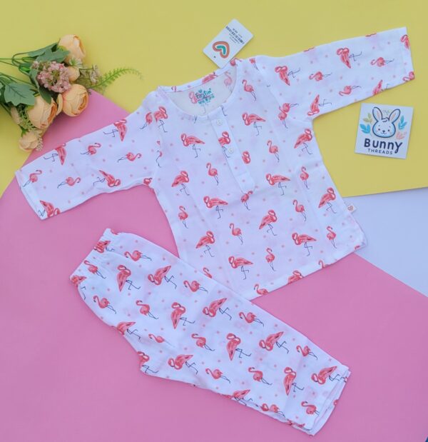 Muslin cotton Pyjama set for babies